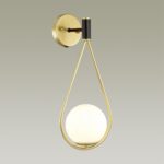 4810/1W PENDANT ODL21 415 золтой/черный/белый Бра с выкл. E14 1*40W FLARI — изображение 4