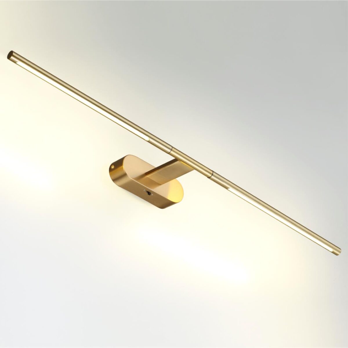 6635/9WL HIGHTECH ODL24 483 металл/античная бронза/акрил Настенный светильник IP20 LED 8W 3000K/3800K/5100K (перекл ч/з тумблер) 220V ALEDO — изображение 3