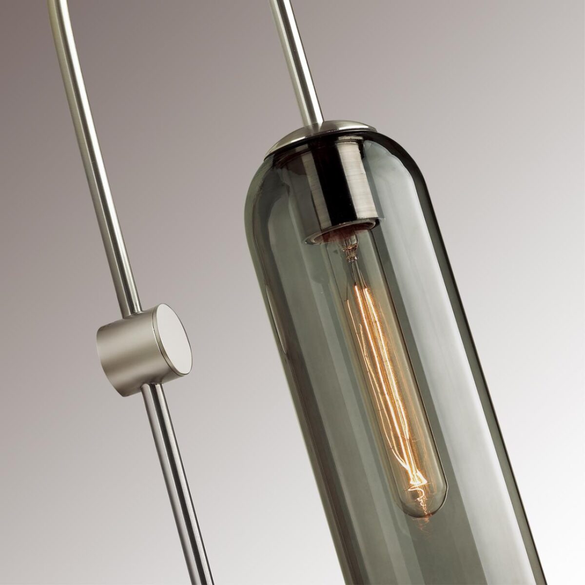 4805/1W PENDANT ODL21 407 никель/дымчатый Бра E27 1*60W VOSTI — изображение 5