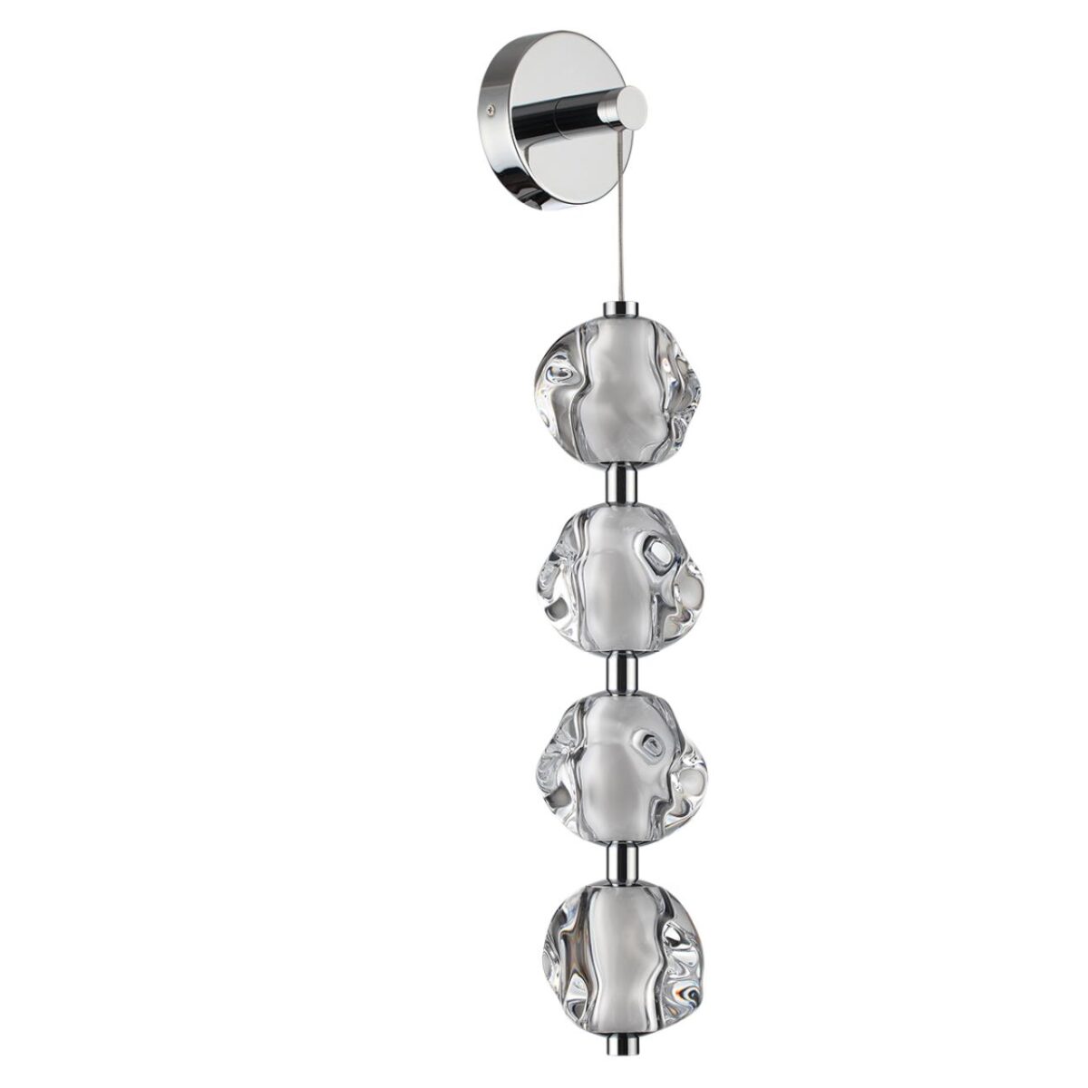 5084/17WL L-VISION ODL25 561 хром/прозрачный/металл/акрил Бра LED 17W 4000K 850Лм JEMSTONE — изображение 1
