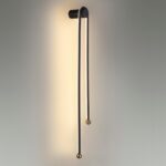 6633/18WL HIGHTECH ODL24 285 металл/черный/акрил Настенный светильник IP20 LED 18W 3000K 220V MEMFI — изображение 4