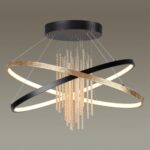 3901/70CL L-VISION ODL22 521 черный/золотистый/металл Потолочный светильник IP20 LED 70W 3340Лм 4000K MONICA — изображение 4