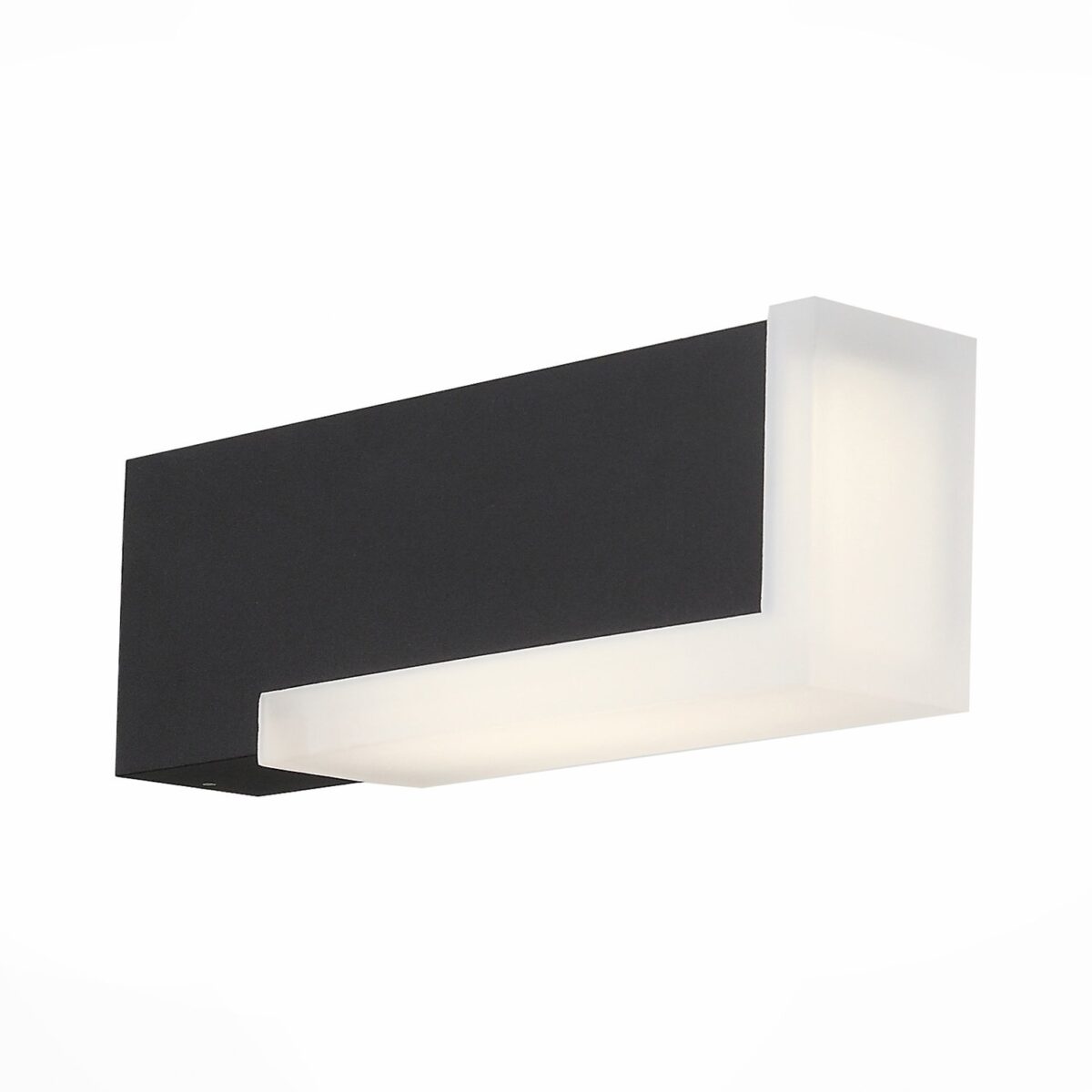 SL096.401.02 Светильник уличный настенный ST-Luce Черный/Белый LED 1*6W 4000K POSTO — изображение 3