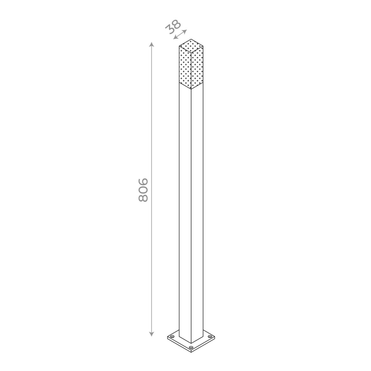 SL101.415.01 Светильник уличный наземный ST-Luce черный/Белый LED 1*3W 4000K VIVO — изображение 2