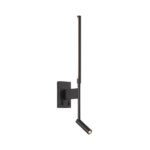 SL1580.401.02 Светильник настенный ST-Luce Черный/Белый LED 2*6+3W 3200K РАЛИО
