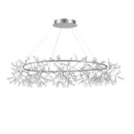 SL379.103.216 Люстра подвесная ST-Luce Серебристый/Белый LED 216*0,5W 3500K РАФИНА — изображение 2