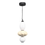 SL6134.413.01 Светильник подвесной ST-Luce черный/желтый, опаловый LED 1*18W 3000K ФЛОРЕНТИНИ — изображение 2