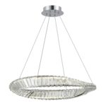 SL6204.101.01 Светильник подвесной ST-Luce Хром/Прозрачный LED 1*32W 4000K РИТОРТО