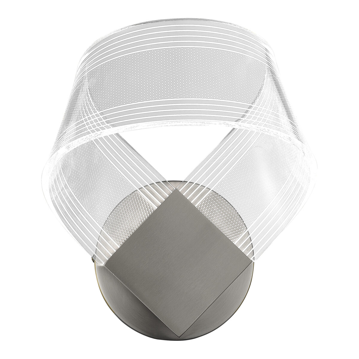 SL6235.101.04 Светильник настенный ST-Luce Никель/Прозрачный LED 1*4W 4000K ФИЕРА — изображение 3
