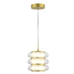 SL6239.203.03 Светильник подвесной ST-Luce золото/прозрачный LED 1*16W 3000K ФРИТЕЛЛА
