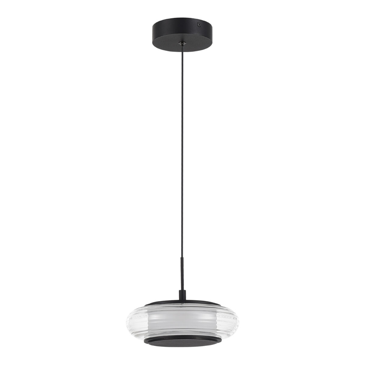 SL6239.403.01 Светильник подвесной ST-Luce черный/прозрачный LED 1*7W 3000K ФРИТЕЛЛА — изображение 2