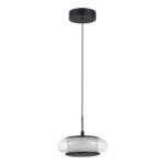 SL6239.403.01 Светильник подвесной ST-Luce черный/прозрачный LED 1*7W 3000K ФРИТЕЛЛА — изображение 2