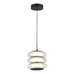 SL6239.403.03 Светильник подвесной ST-Luce черный/прозрачный LED 1*16W 3000K ФРИТЕЛЛА