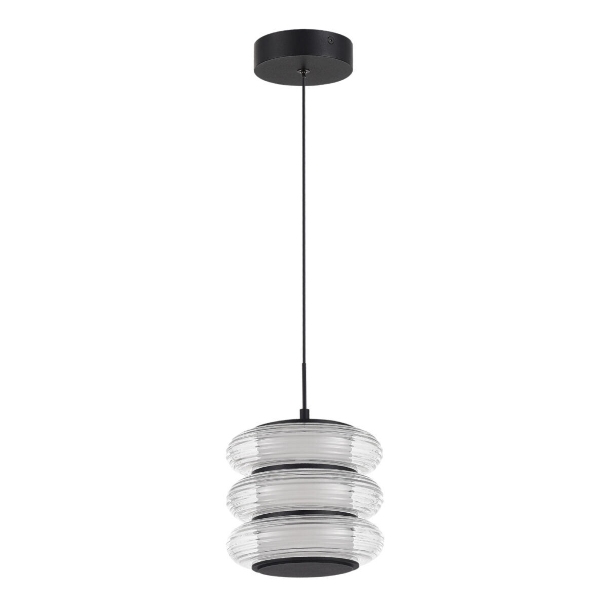 SL6239.403.03 Светильник подвесной ST-Luce черный/прозрачный LED 1*16W 3000K ФРИТЕЛЛА — изображение 2