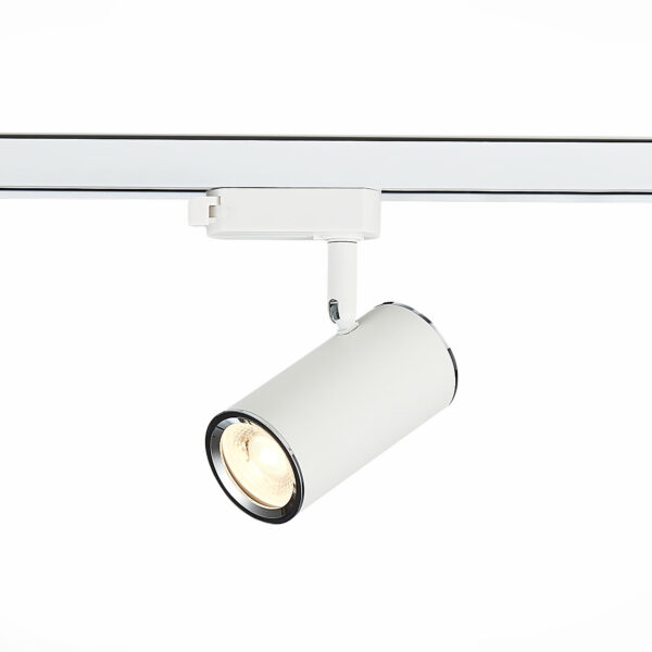 ST301.506.01 Св-к трек. Белый GU10 1*50W  IP20 L104xW54xH111 220V Без ламп BASE