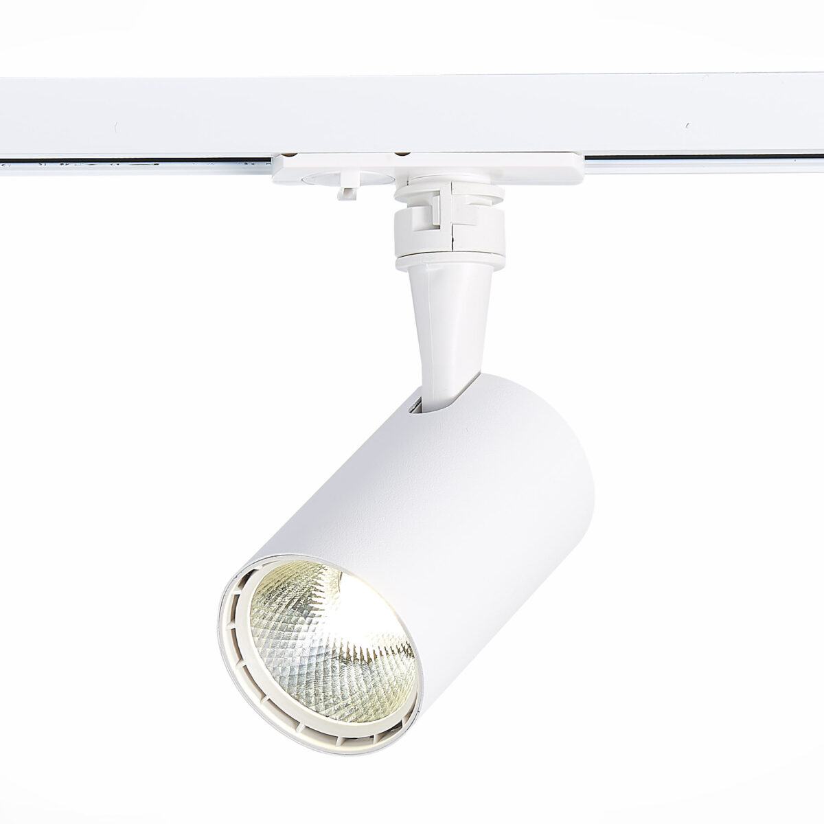ST351.536.10.24 Св-к трек. Белый LED 1*10W 3000K 900Lm Ra?80 24° IP20 L98xW59xH154 100-240V BASE — изображение 1