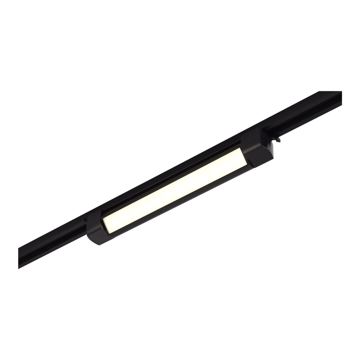 ST368.446.10 Св-к трек. Черный LED 1*10W 4000K 725Lm Ra90 120 IP20 L387xW49xH54 170-240VV BASE — изображение 1