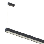 ST612.433.32 Светильник подвесной Черный LED 1*35W 3000K 698Lm Ra>80 120°IP20 L1120xW50xH60 180-220V Подвесные светильники — изображение 2