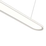 ST615.543.68 Светильник подвесной Белый LED 2*56+12W 4000K 5 780Lm Ra>80  IP20 L1 200xW150xH35 180-2 Подвесные светильники — изображение 5