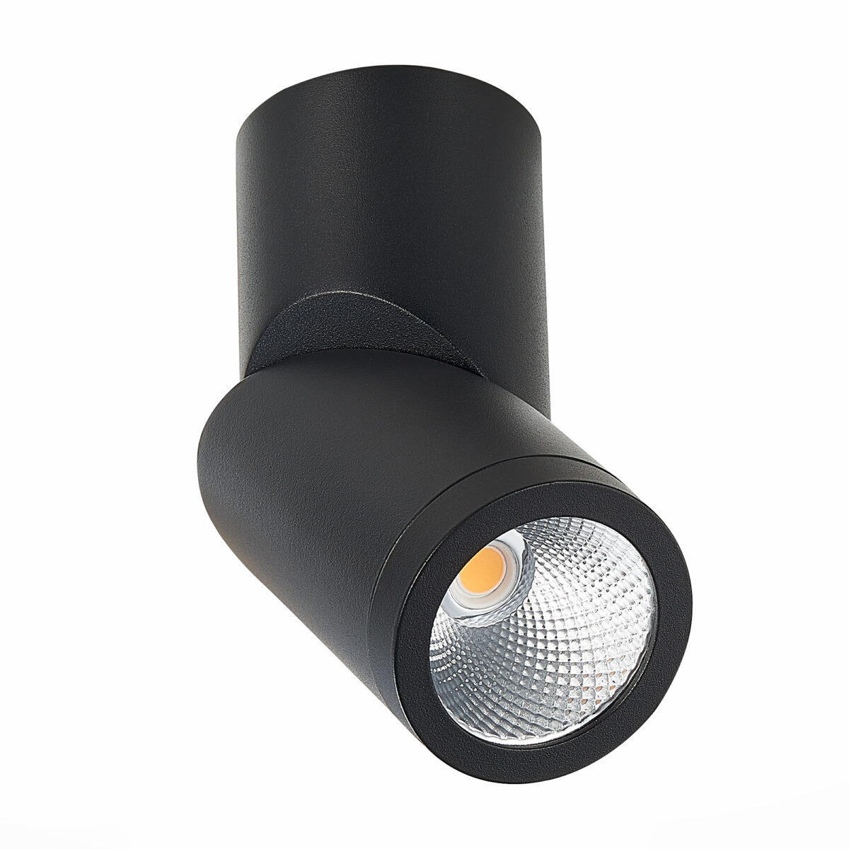 ST650.442.10 Светильник потолочный Черный LED 1*10W 4000K 800Lm Ra>90 38° IP44 D62xH151 165-265V Накладные светильники — изображение 2