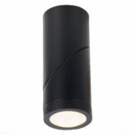 ST650.442.10 Светильник потолочный Черный LED 1*10W 4000K 800Lm Ra>90 38° IP44 D62xH151 165-265V Накладные светильники — изображение 3