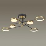 4320/60CL MIDCENT ODL22 305 металл/черный с бронзой Потолочный светильник IP20 LED 55W 2615Лм DENZEL — изображение 3