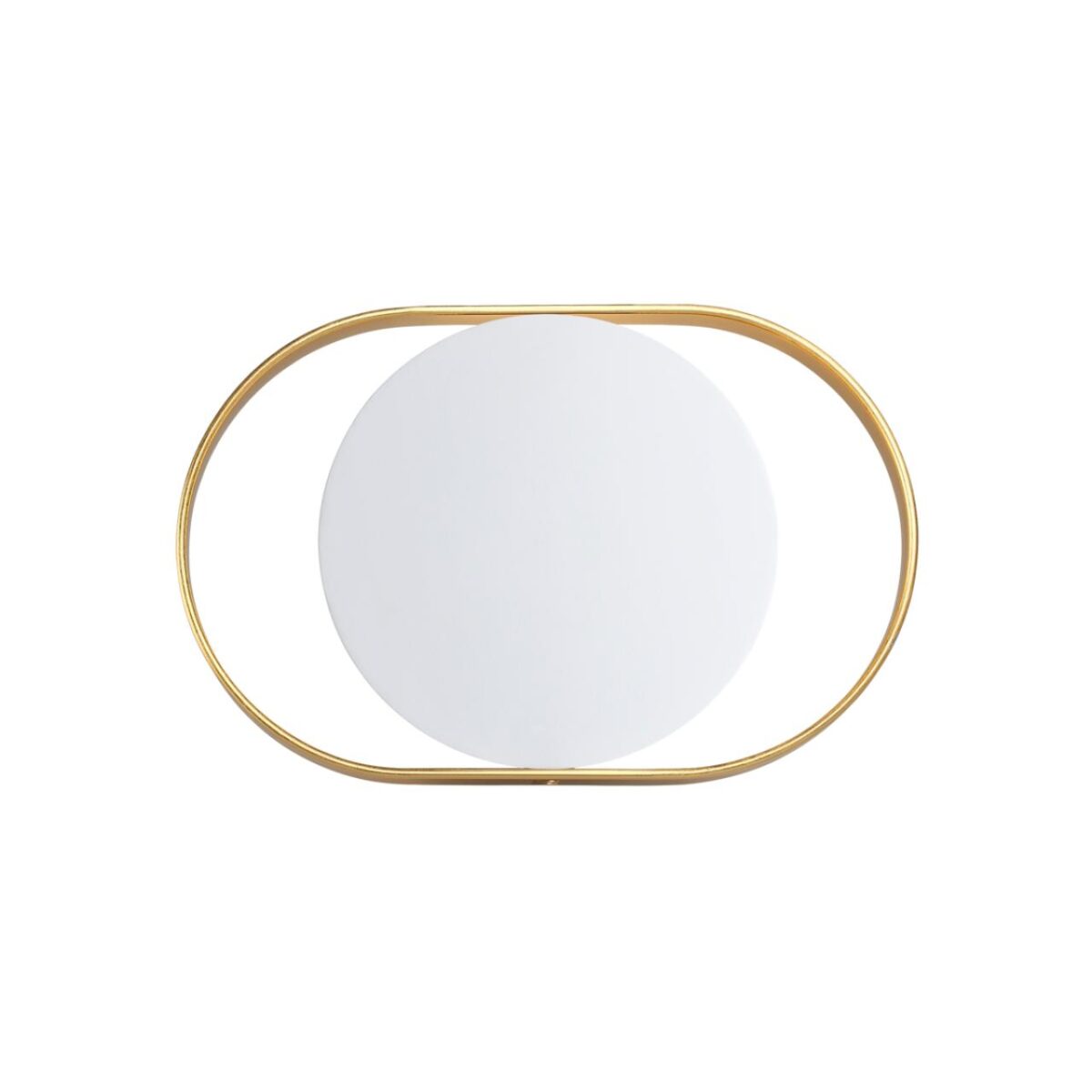 4246/7WW HIGHTECH ODL21 000 бел/золотист/металл Настенный светильник IP20 LED 7W 560Лм 3000K MONDY — изображение 1