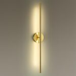 4324/12WL HIGHTECH ODL22 483 металл/золото Настенный светильник поворотный 360° IP20 LED 12W 680Лм 3000K FUERTE — изображение 3