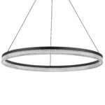 736187 Люстра ROTONDA 51W LED 2808LM 180G ЧЕРНЫЙ 3000K — изображение 3