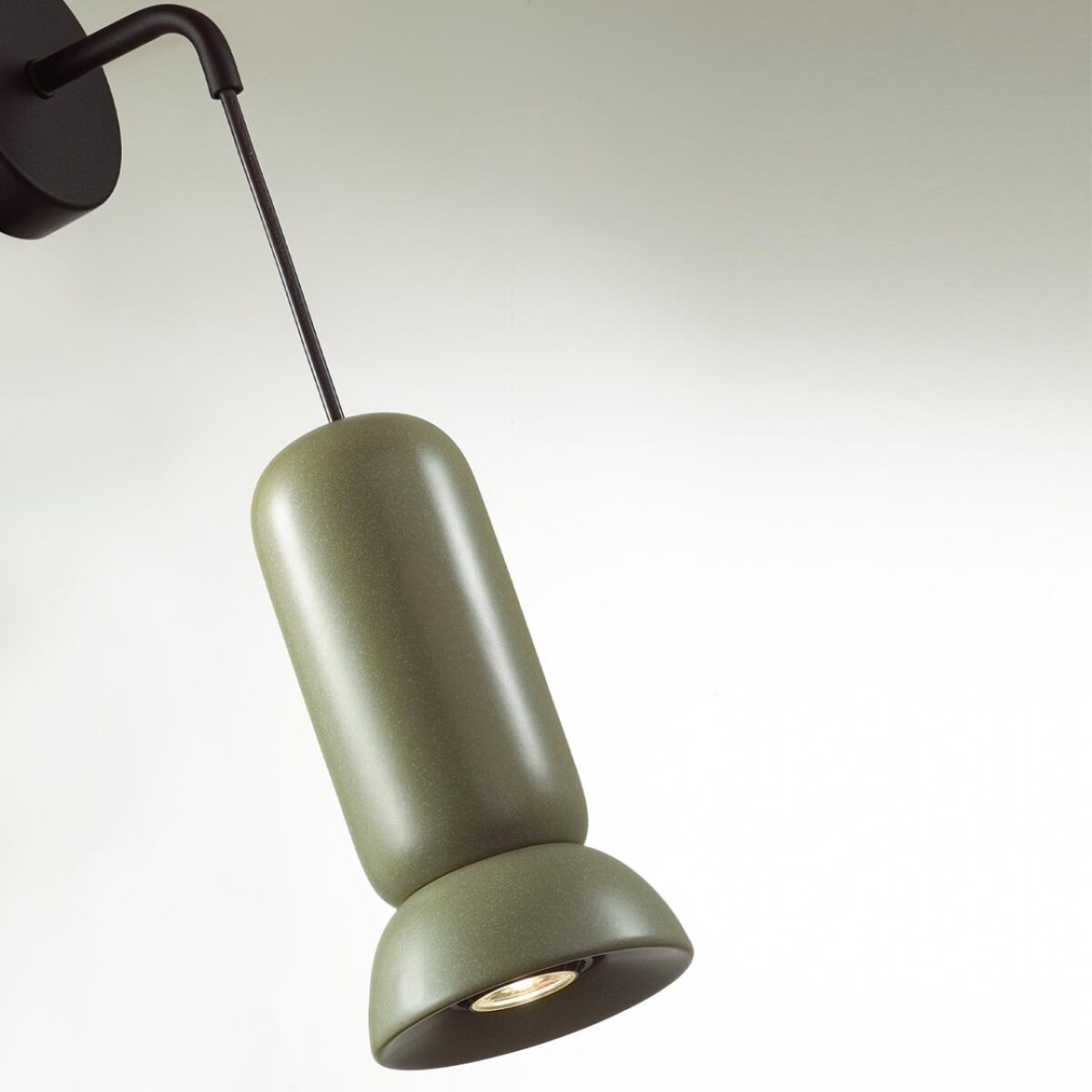 5054/1WB PENDANT ODL24 379 черный/зеленый/металл/керамика Бра GU10 LED 4W KERAMA — изображение 4