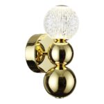 5008/4WL L-VISION ODL23 573 золотой/прозрачный/металл/акрил Бра LED 4W 4000K 230Лм CRYSTAL — изображение 2