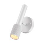 4239/1W HIGHTECH ODL21 321 белый/металл Настенный св-ник выкл на плафоне IP20 LED GU10 max 10W MEHARI — изображение 2