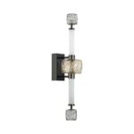 5427/28WL L-VISION ODL_EX24 000 черный хром/белый/дымчатый/коньячный/металл/стекло/акрил Бра LED 28W 3000K KLIFF