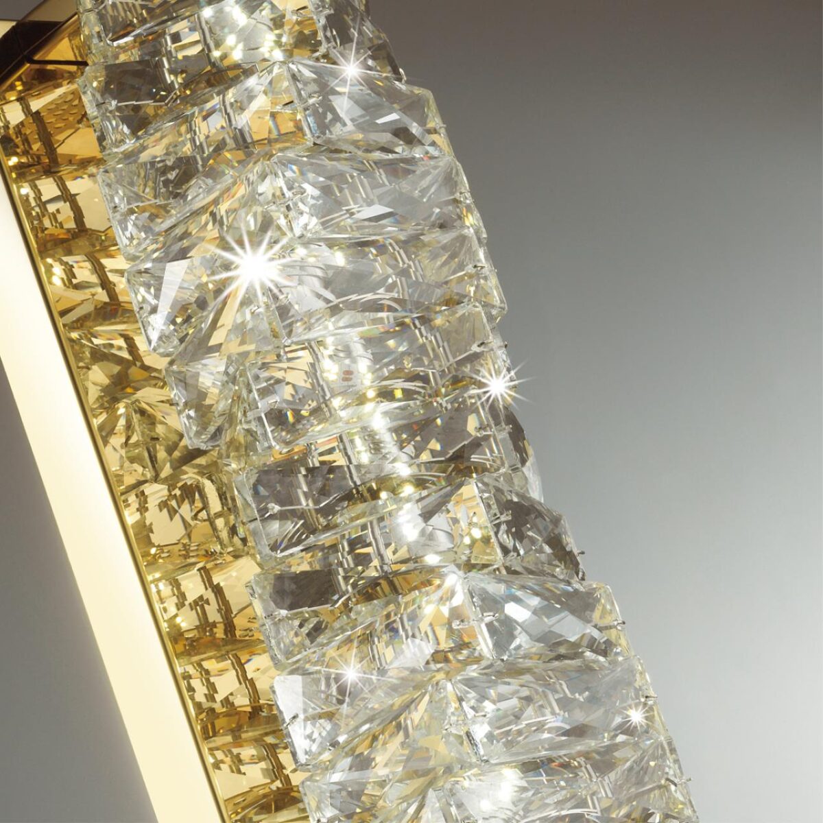 4999/10WL HALL ODL23 623 золотой/прозрачный/металл/хрусталь Бра LED 10W 4000K STRAZA — изображение 4