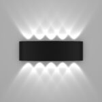 343057 Светильник GEMMA 10х1W LED 1100LM G ЧЕРНЫЙ 4000K IP65 — изображение 5