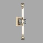 5426/28WL L-VISION ODL_EX24 000 золотой/белый/дымчатый/коньячный/металл/стекло/акрил Бра LED 28W 3000K KLIFF — изображение 4