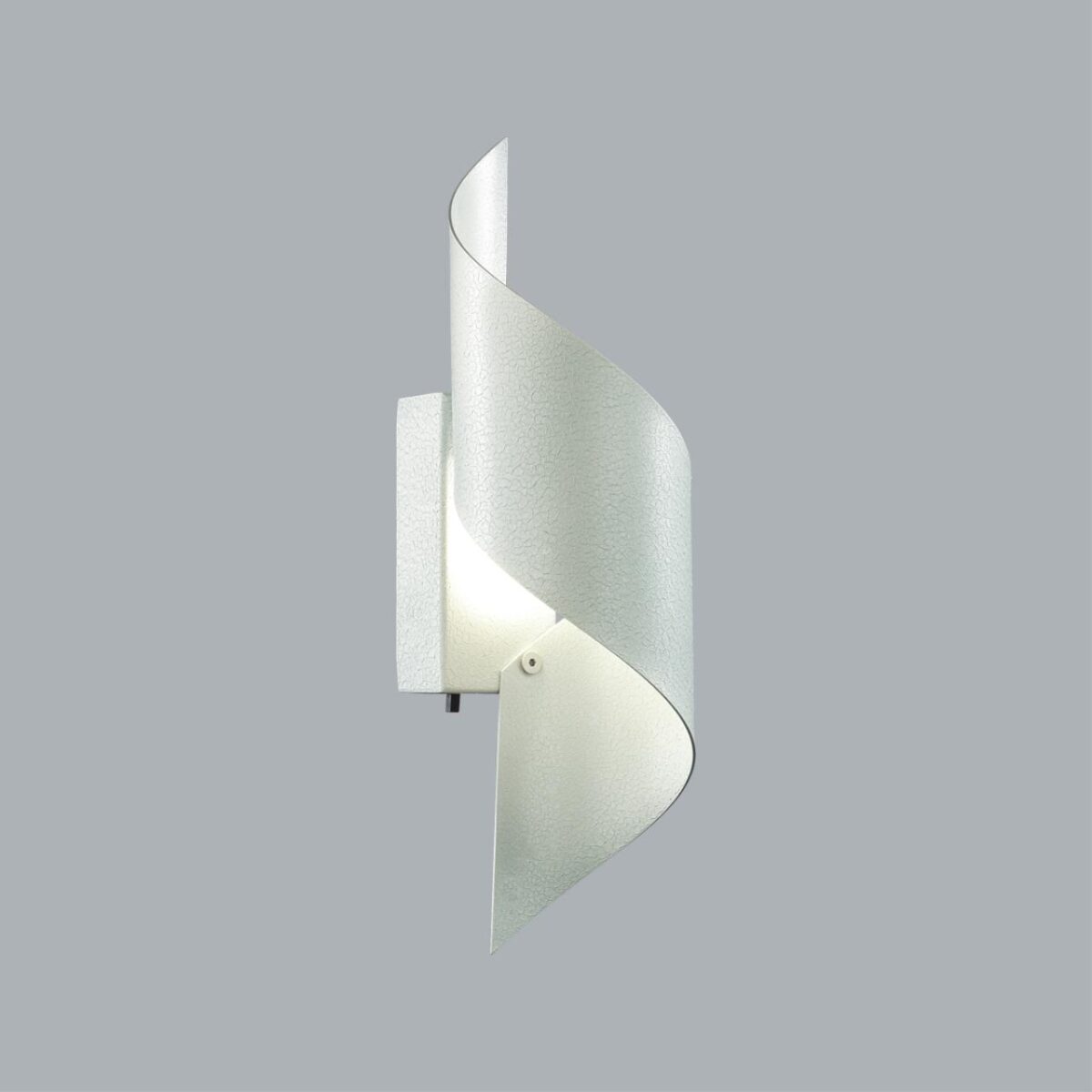 7100/6WL HIGHTECH ODL25 443 Настенный светильник white ice crack металл/акрил IP20 LED 15W 3000K/4000K 220-240V тумблер на корпусе BOCCOLO — изображение 4