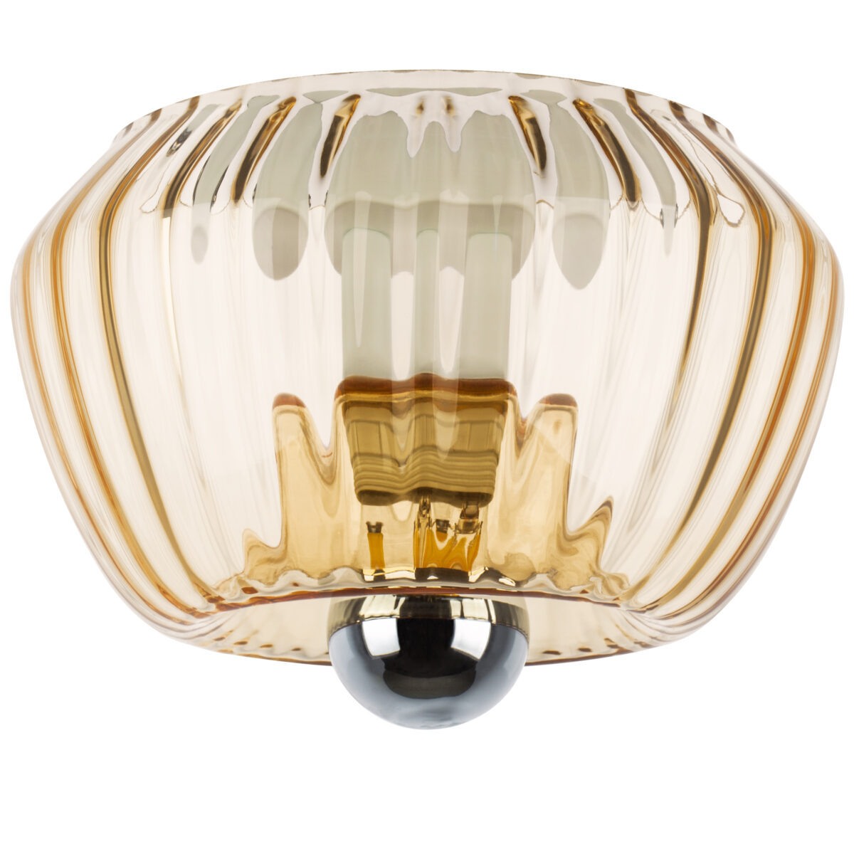 809003 Люстра CELESTA 1х6W (led) E14 ЯНТАРЬ/БЕЛЫЙ — изображение 1