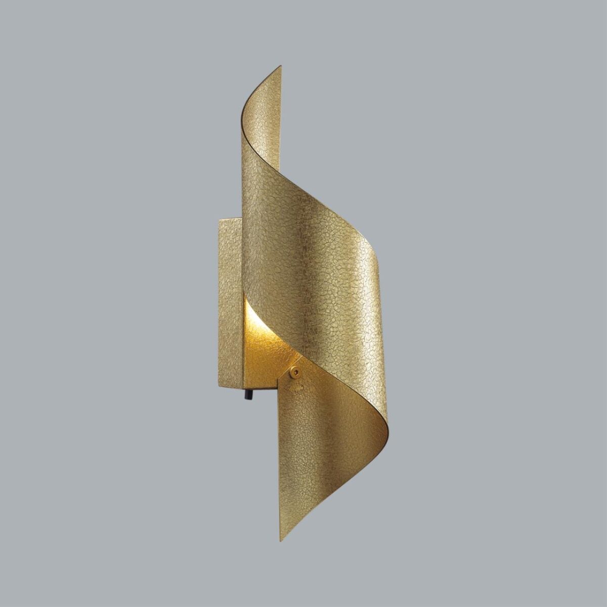7099/6WL HIGHTECH ODL25 443 Настенный светильник gold ice crack металл/акрил IP20 LED 6W 3000K/4000K тумблер на корпусе 220-240V BOCCOLO — изображение 4