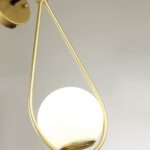 4810/1W PENDANT ODL21 415 золтой/черный/белый Бра с выкл. E14 1*40W FLARI — изображение 5