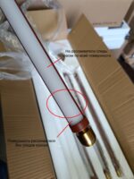 utsenka-SL6225.303.04 Светильник подвесной ST-Luce Латунь/Терракотовый, Белый LED 4*6W 3000K БРИК — изображение 4