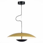 utsenka-SL6502.203.01 Светильник подвесной ST-Luce Золотистый,Черный/Золотистый LED 1*35W 3000K АРМОНИКО