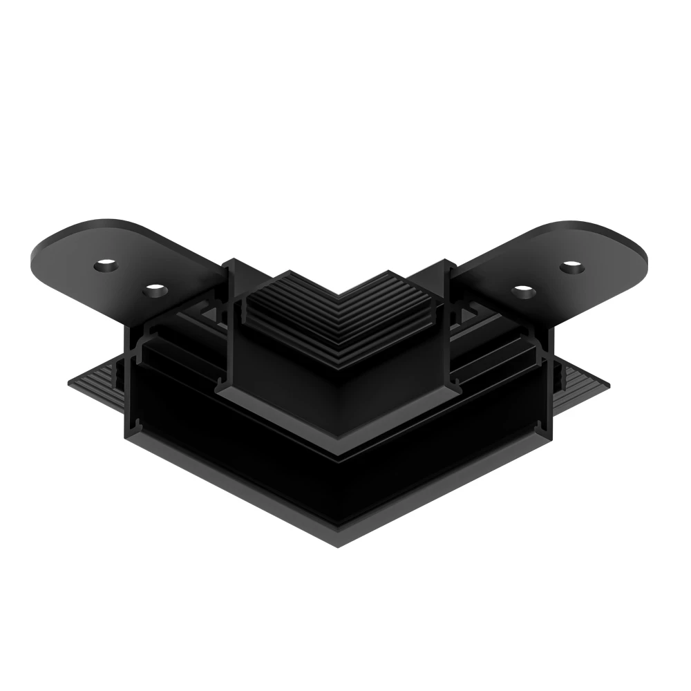 0-595 A731606 КОННЕКТОР УГЛОВОЙ ДЛЯ ШИНОПРОВОДА (ТРЕКА) OPTIMA — изображение 1