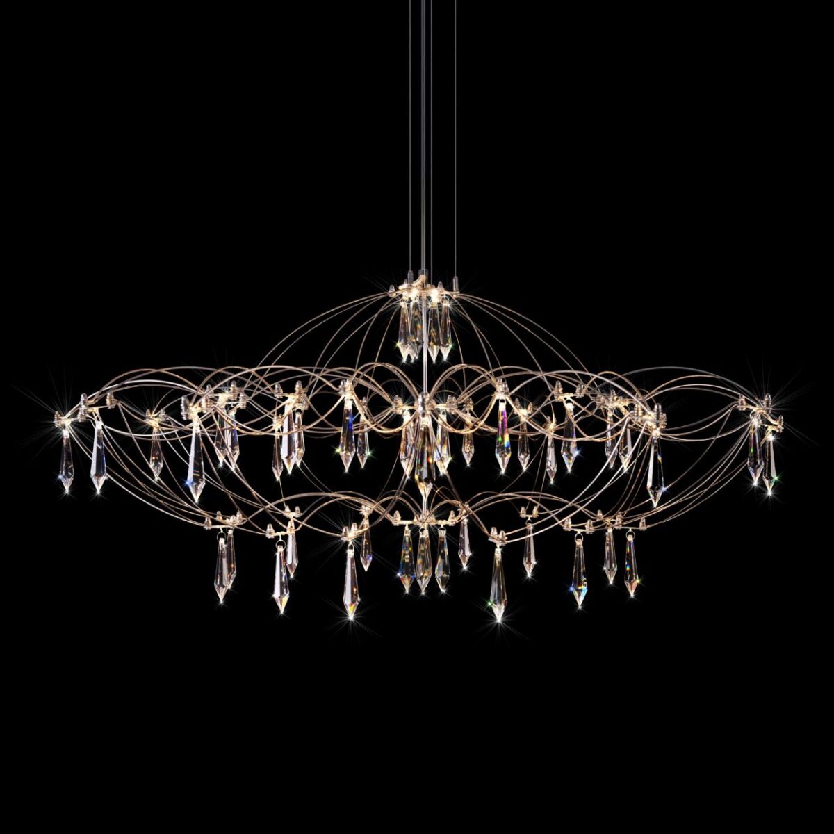 10586/900 Silver Asfour Подвесной светильник LOFT IT Mira — изображение 4