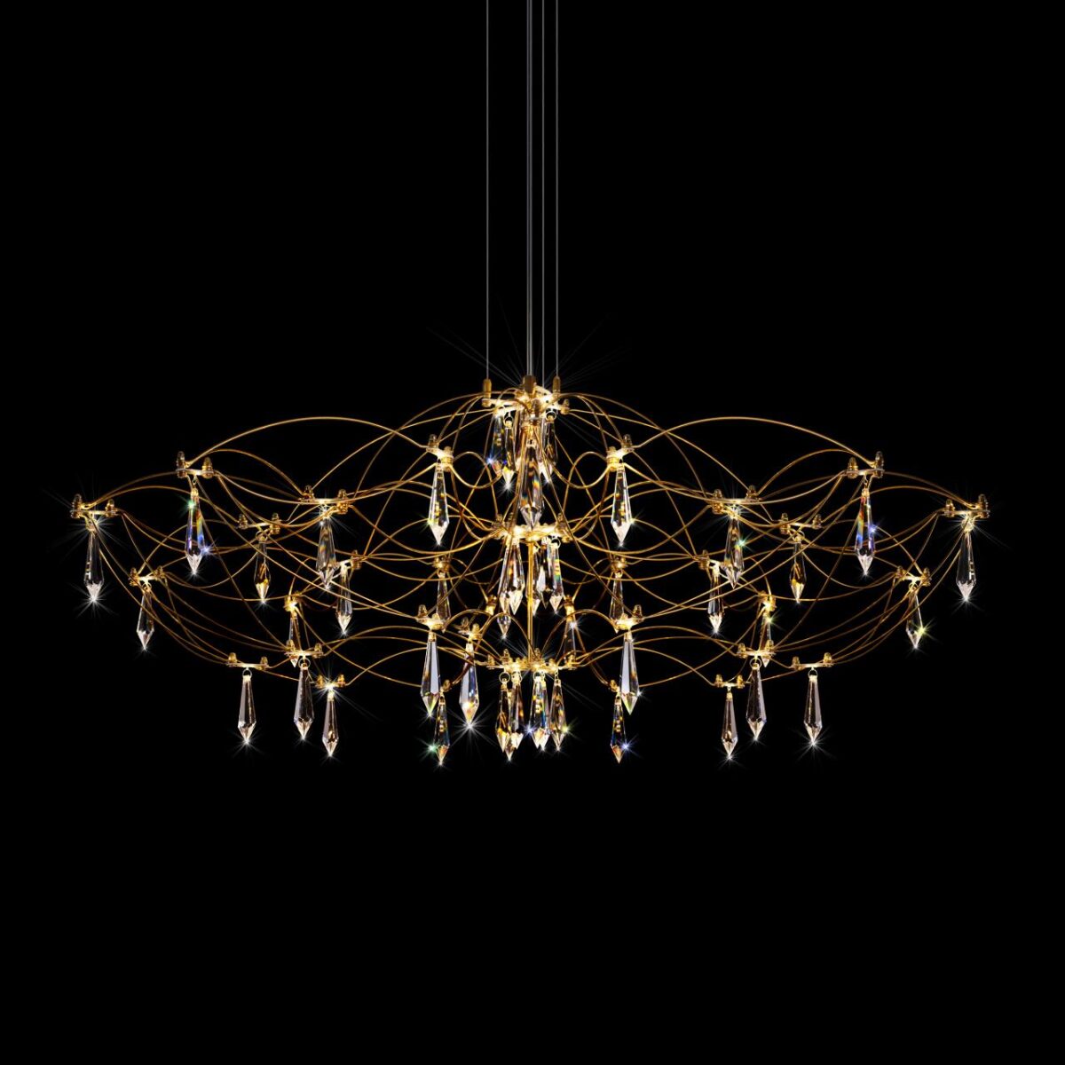 10586/900 Gold Asfour Подвесной светильник LOFT IT Mira — изображение 6