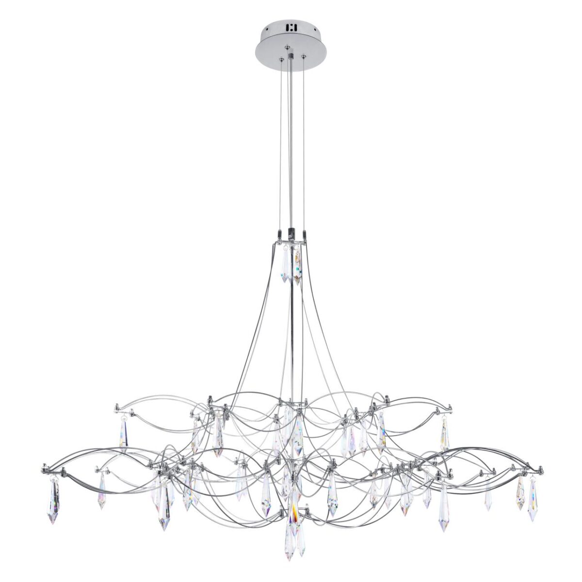 10590/1000 Silver Asfour Подвесной светильник LOFT IT Mira — изображение 1