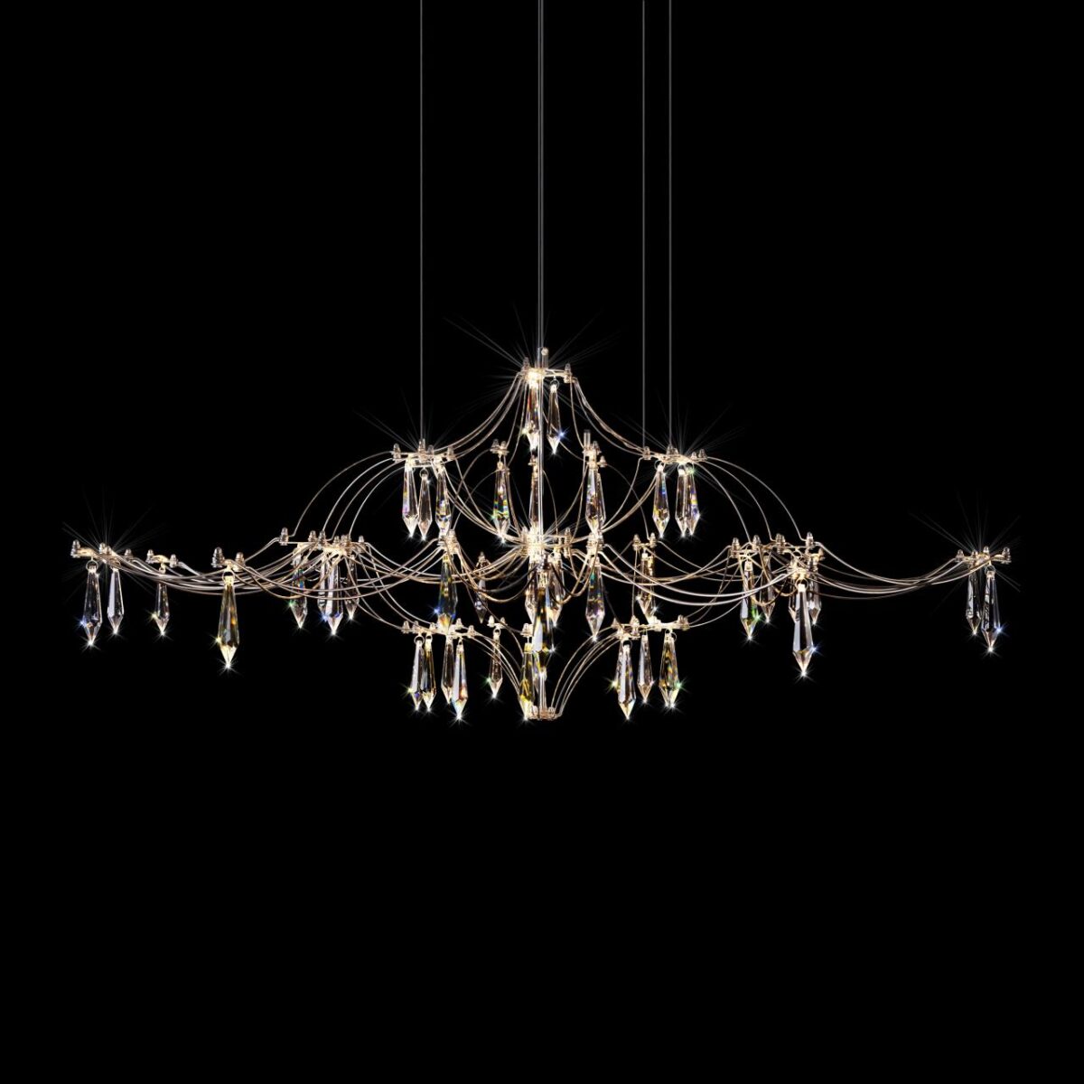10587/1000 Silver Asfour Подвесной светильник LOFT IT Mira — изображение 4