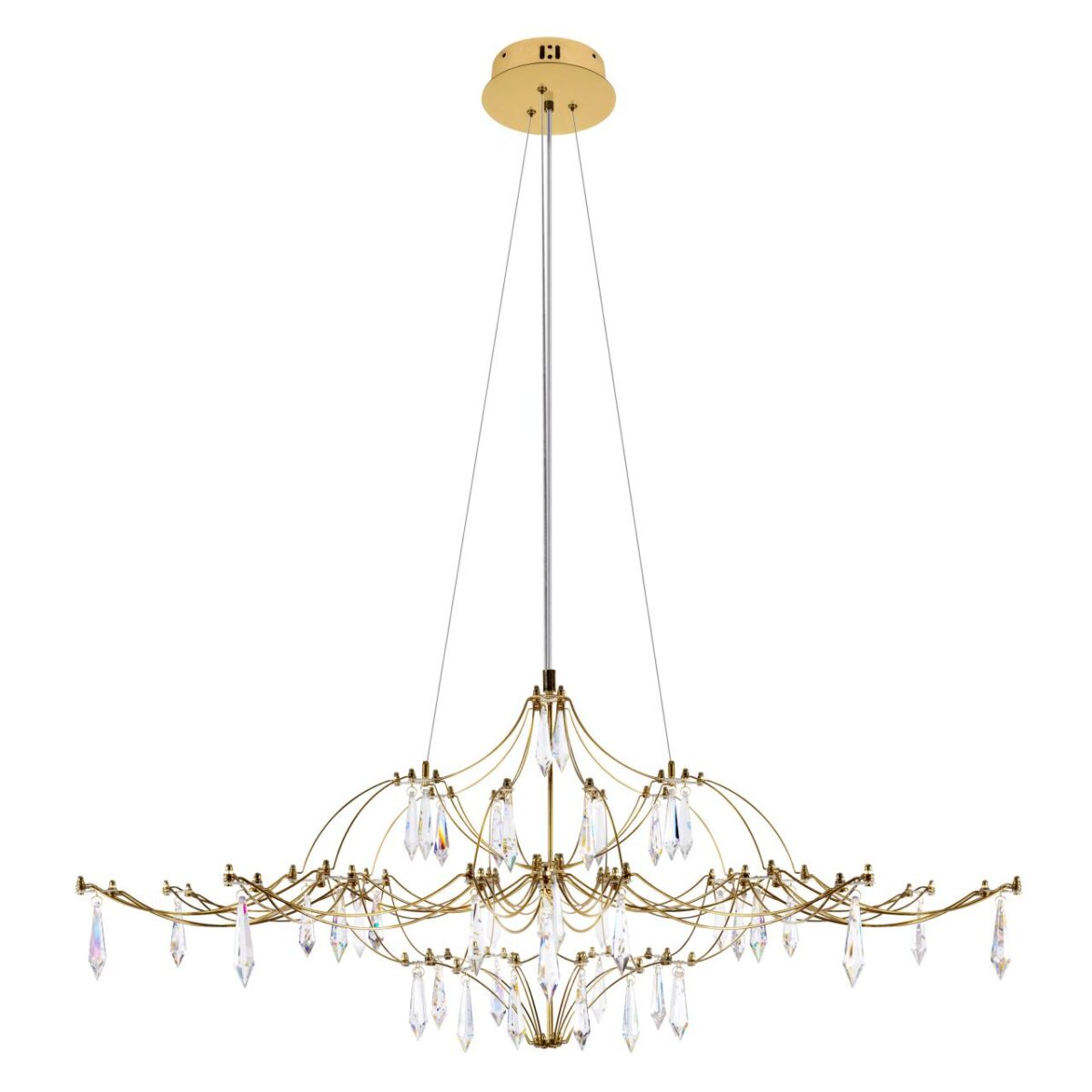 10587/1000 Gold Asfour Подвесной светильник LOFT IT Mira — изображение 1