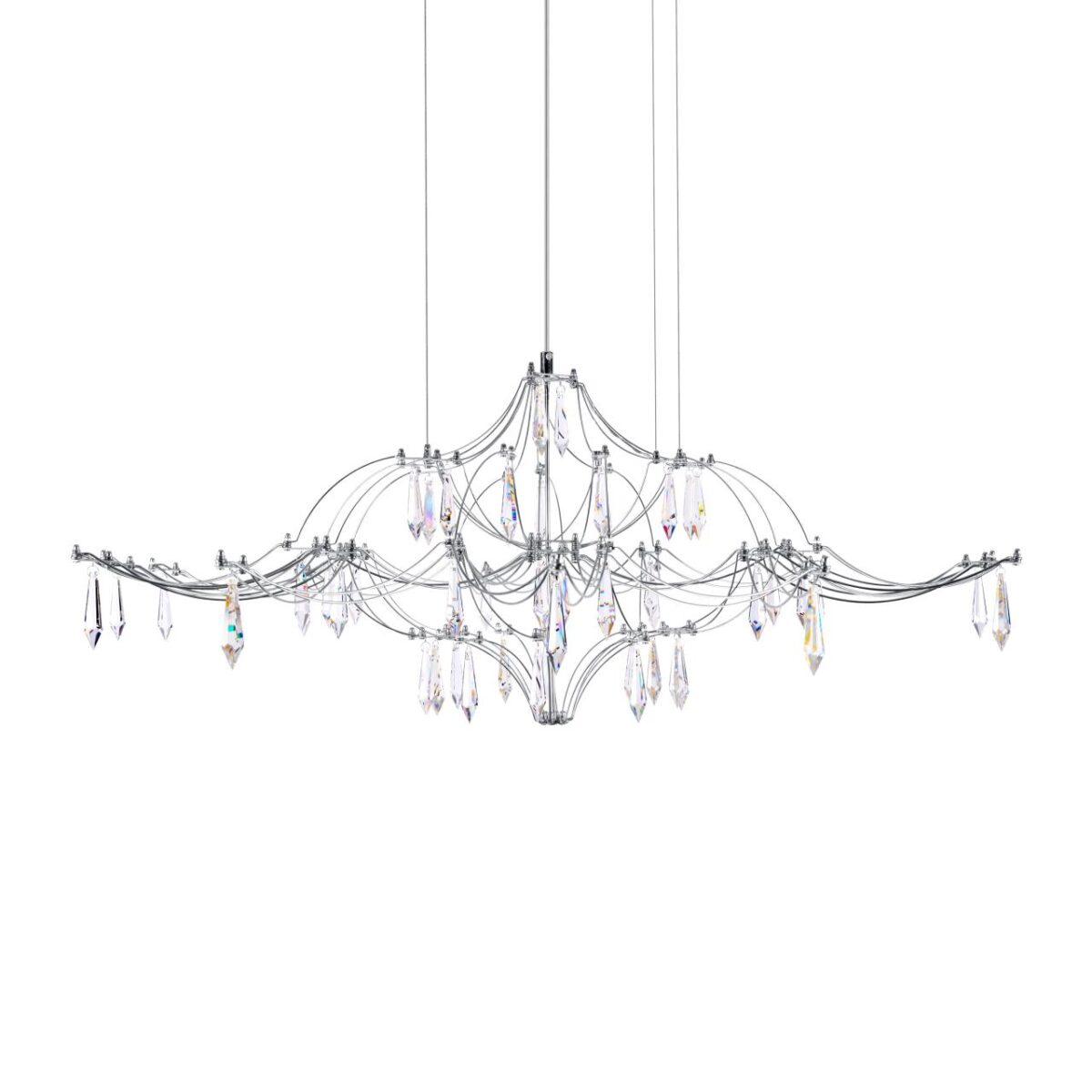 10587/1000 Silver Asfour Подвесной светильник LOFT IT Mira — изображение 3