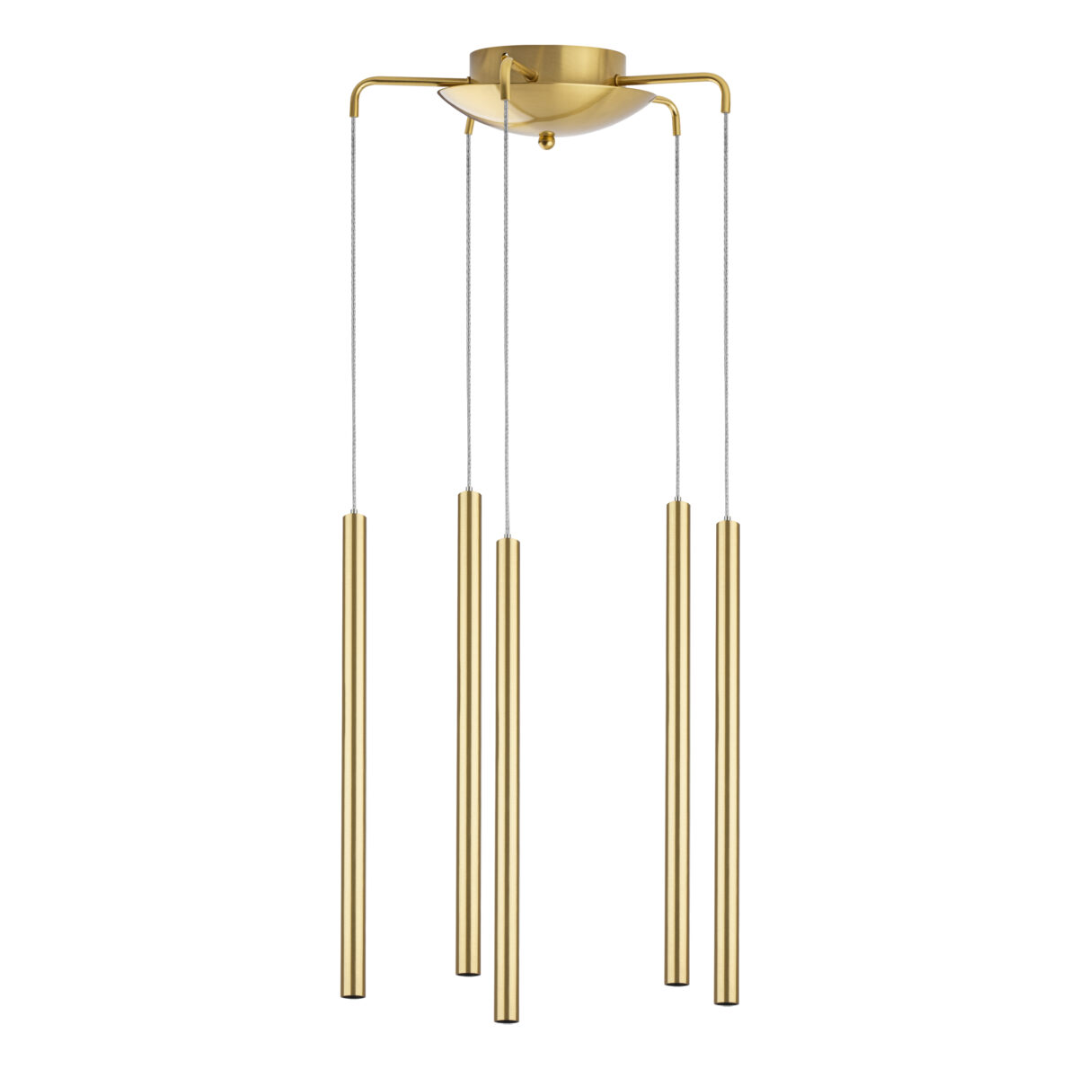 L5T747243 Люстра TUBO LED 25W 1600LM 25G ЗОЛОТО 4000K (574723+747243 (5шт) — изображение 1
